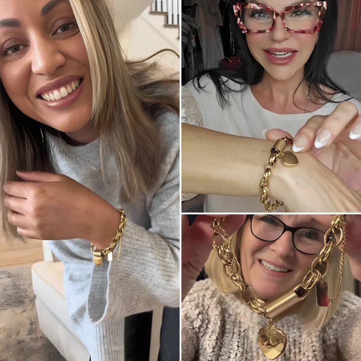 Pulseira Chunky Confortável