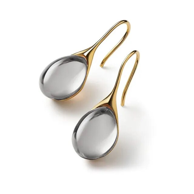 Brincos de ouro e prata